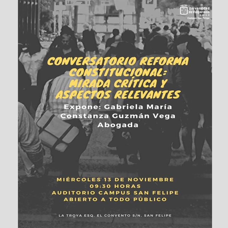 Conversatorio Reforma Constitucional San Felipe